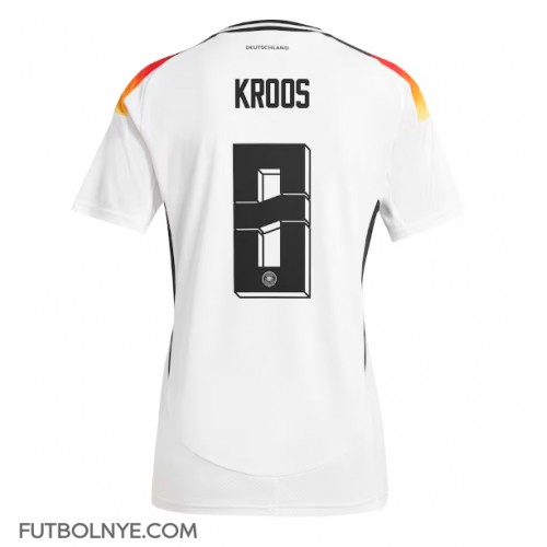 Camiseta Alemania Toni Kroos #8 Primera Equipación Eurocopa 2024 manga corta